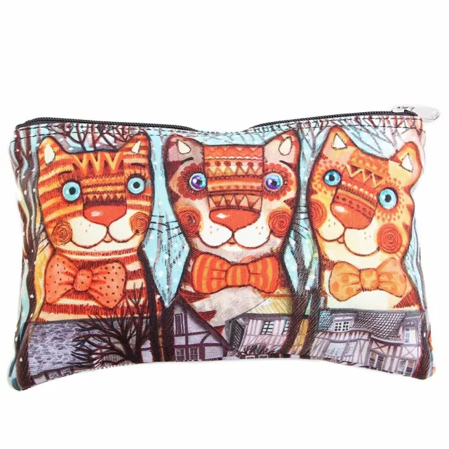Косметичка "Коты" хлопок